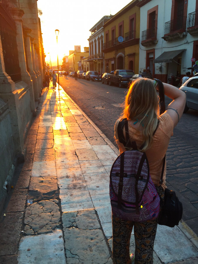 Behind a blogger - Oaxaca