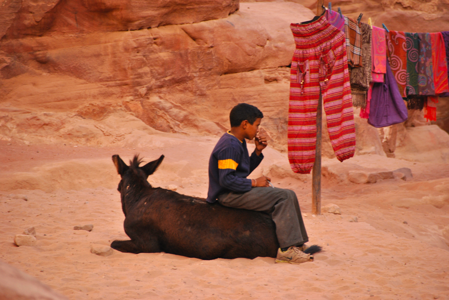 Animale e Uomo a Petra