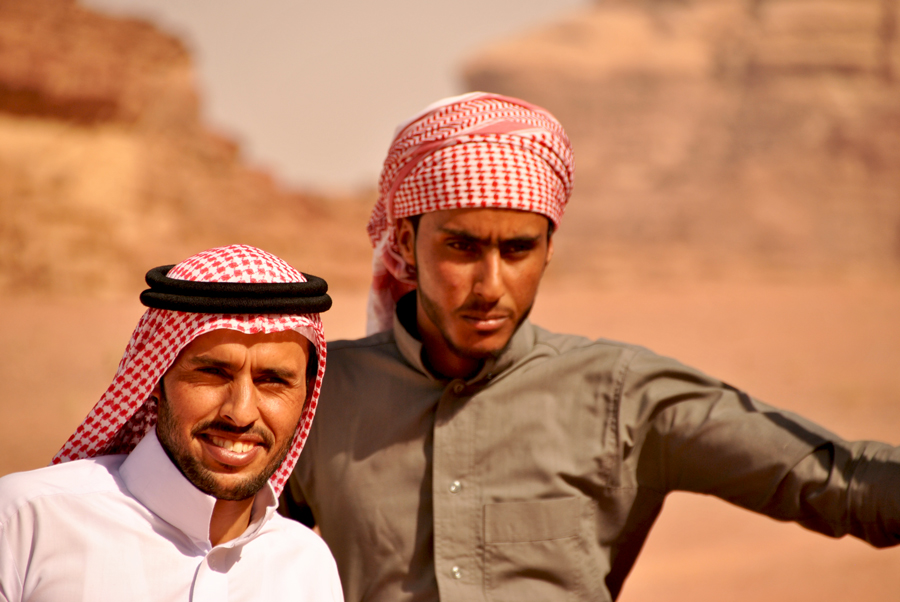 beduini del Wadi Rum